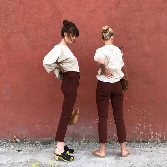 Rachel Comey Tesoro Pant - Mohogany Denim - Picture 2 of 10